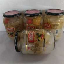 什锦罐gb杂果新鲜水gc510克*4瓶玻璃瓶黄桃雪梨山楂什锦草莓