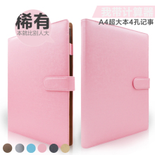 探伟Agx大本活页本kf红少女文艺记事本潮流礼品孕检报告单收纳册产检档案单子收集