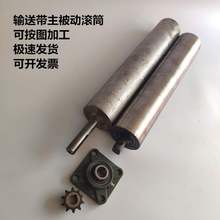 动力辊hc滚筒流水线az传送带输送机头尾主动被动从动包胶滚轴
