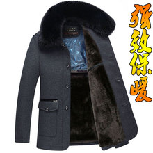 中老年hf冬装男外套pd0老的棉衣服男60爷爷70岁80棉袄加绒加厚