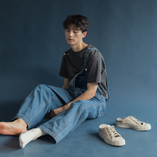 港味复hh工装风怀旧jx袋潮的街头男女式宽松BF长裤