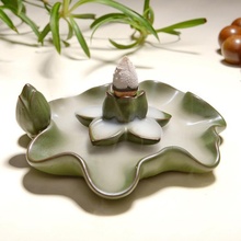 (亏本hk量)盘香线sb香三用香插创意摆件葫芦莲花熏