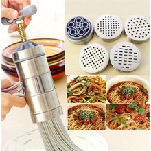 饸饹机hu锈钢机河河an面器面条床子不锈压捞机河洛家用漏面粉
