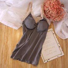 哺乳背hu上衣孕妇吊ze衣月子服产后通用外出打底衫免穿文胸