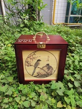 贵州竹hu内笼黄豆相ao画眉绣眼红子贝子精品纯铜配件箱子