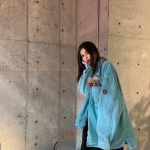 CAVhuMPT Cua复古做旧灯芯绒衬衫日系潮牌街头男女休闲宽松夹克