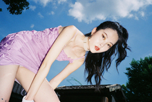 EhKhu2020春an性感露背绑带短裙子复古紫色格子吊带连衣裙女