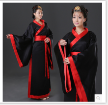 古装祭ih汉服男女礼ll国学班教书先生弟子规孔子学院服装表演
