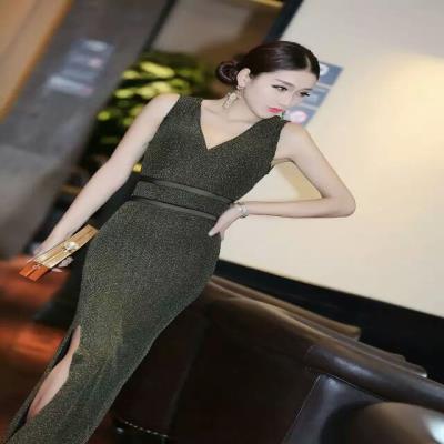 性感开iw2019礼er露背新式连衣身包臀公主街夜衣馆女装裙夜店