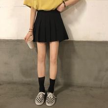 橘子酱jbo百褶裙短awa字少女学院风防走光显瘦韩款学生半身裙