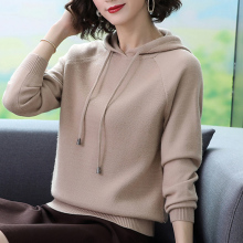 帽子衫jm衣女201td时尚带帽卫衣短式套头针织衫上衣宽松打底衫
