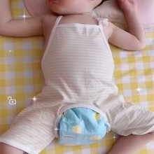 男女宝js肚兜夏季薄kg纯棉6护肚兜兜衣1连腿2婴儿夏装3个月岁半