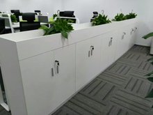 深圳办js家具隔墙柜sp件柜活动柜移动门柜惠州花槽资料柜矮柜