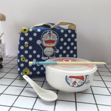 带盖饭ju套装泡面神an大号米饭碗便当盒微波炉专用