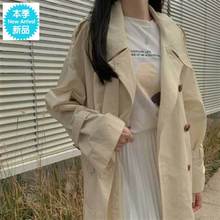 高档2kn19春季简fp衣女士风扣外火50009套热畅销韩款新式风衣