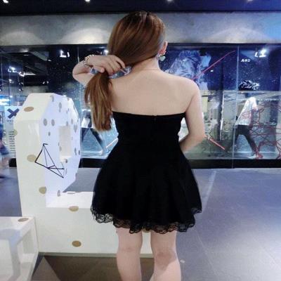 新式夜kp女装性感抹10裙裹胸露背气质主播上镜礼服夜场公2019