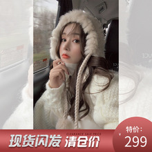 林珊珊kp白色针织拼10羽绒服女2018冬新式女士(小)个子网红外套
