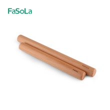 日本FlaSoLa榉a0家用实木大号加长压饺子皮工具厨房烘培
