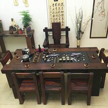根雕老la木茶桌组合er现代大型功夫茶艺桌泡茶(小)型多功能高。