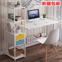 新疆包lc电脑桌书桌dk体桌家用卧室经济型房间简约台式桌租房