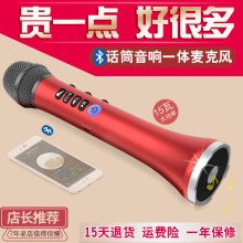 15Wlo带音响话筒yf机无线蓝牙扩音家用全民K歌户外唱歌