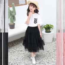 宝宝公lv纱裙童装女un裙秋冬女宝宝短裙不规则蓬蓬裙网纱长裙