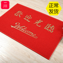 欢迎光ma迎宾地毯出hu地垫门口进子防滑防水定制logo