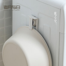 追月与me卫生间真空uo吸盘式脸盆挂钩浴室壁挂式洗脸盆粘钩架