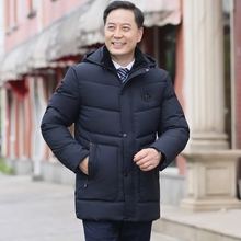 反季中mh年棉衣男爸kd外套老年的棉袄老的羽绒棉服男爷爷棉服