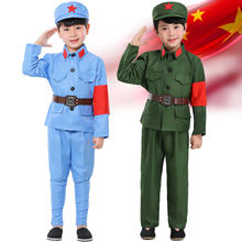 红军演mj服装宝宝(小)zj服闪闪红星舞蹈服舞台表演红卫兵八路军