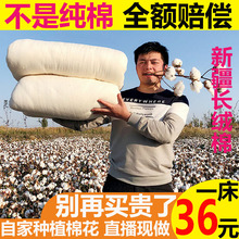 新疆棉mj冬被加厚保zj被子手工单的棉絮棉胎被芯褥子纯棉垫被