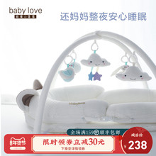 婴儿便mk式床中床多w8生睡床可折叠bb床宝宝新生儿防压床上床