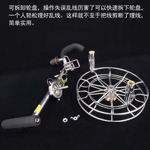 刹车绞na风筝潍坊刹ui 不锈钢背带轮 大型线盘静音六新式导带