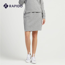 RAPnsDO 雳霹gb春夏女士双面织时尚运动休闲套装包臀半身短裙子