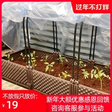 家用大nx种植种菜支hq花盆防雨菜苗箱防寒架耐寒多用暖房骨架
