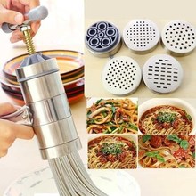 手动手ny家庭款压面xz(小)型手擀面面条机家用挤面器简易的模具