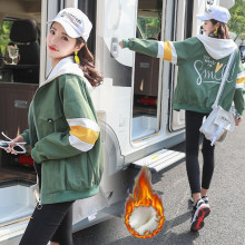 初中学ok13女生1ki15少女孩子16初中18春秋装17岁加绒加厚外套