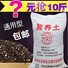 花泥通ov型花肥料养gs种菜种植土10斤多肉土黑土草炭土