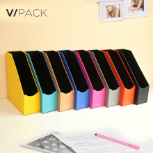 VPApcK/维派克hr用品文件收纳PU创意办公桌面文件架栏框