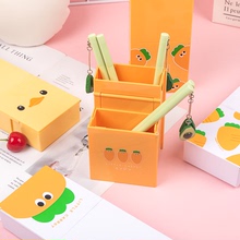 折叠笔pf(小)清新笔筒so能学生创意个性可爱可站立文具盒铅笔盒
