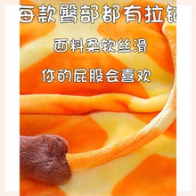 红恐龙pf兰绒史迪奇so体睡衣卡通男女冬季珊瑚加厚绒情侣