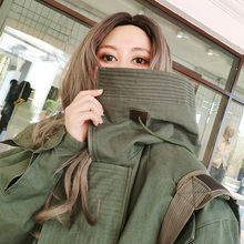 202pf新式二战冲so衣设计感(小)众ins潮情侣工装炸街军布外套女