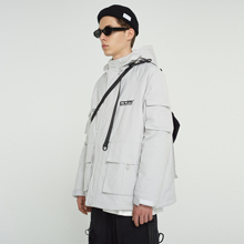 FPApfVENGEsoE)冬季加厚棉服 国潮牌羽绒棉衣棉袄冬装男夹克外套