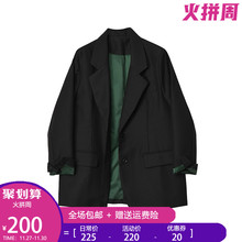 Desphgner jms 黑色(小)西装外套女2020春秋新式OL修身气质西服上衣