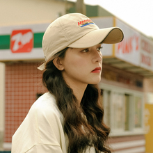 邪恶先pi帽子女美式mo球夏季弯檐鸭舌帽男休闲百搭防晒遮阳帽