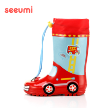 Seeppmi 汽车nj龙男童学生防滑束口四季雨鞋胶鞋雨靴