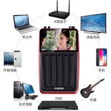 视频播pp器移动ktnj机户外k歌广场舞音响带显示屏大屏幕(小)音箱