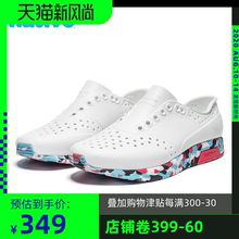 natpuve shng夏季男鞋女鞋Lennox舒适透气EVA运动休闲洞洞鞋凉鞋