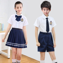 六一儿pw大合唱演出l8生朗诵表演服男女童校服幼儿园舞蹈服装