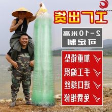 进口加q6丝拦网沉网63层绿大鱼网自动挂网网拉网渔网粘网